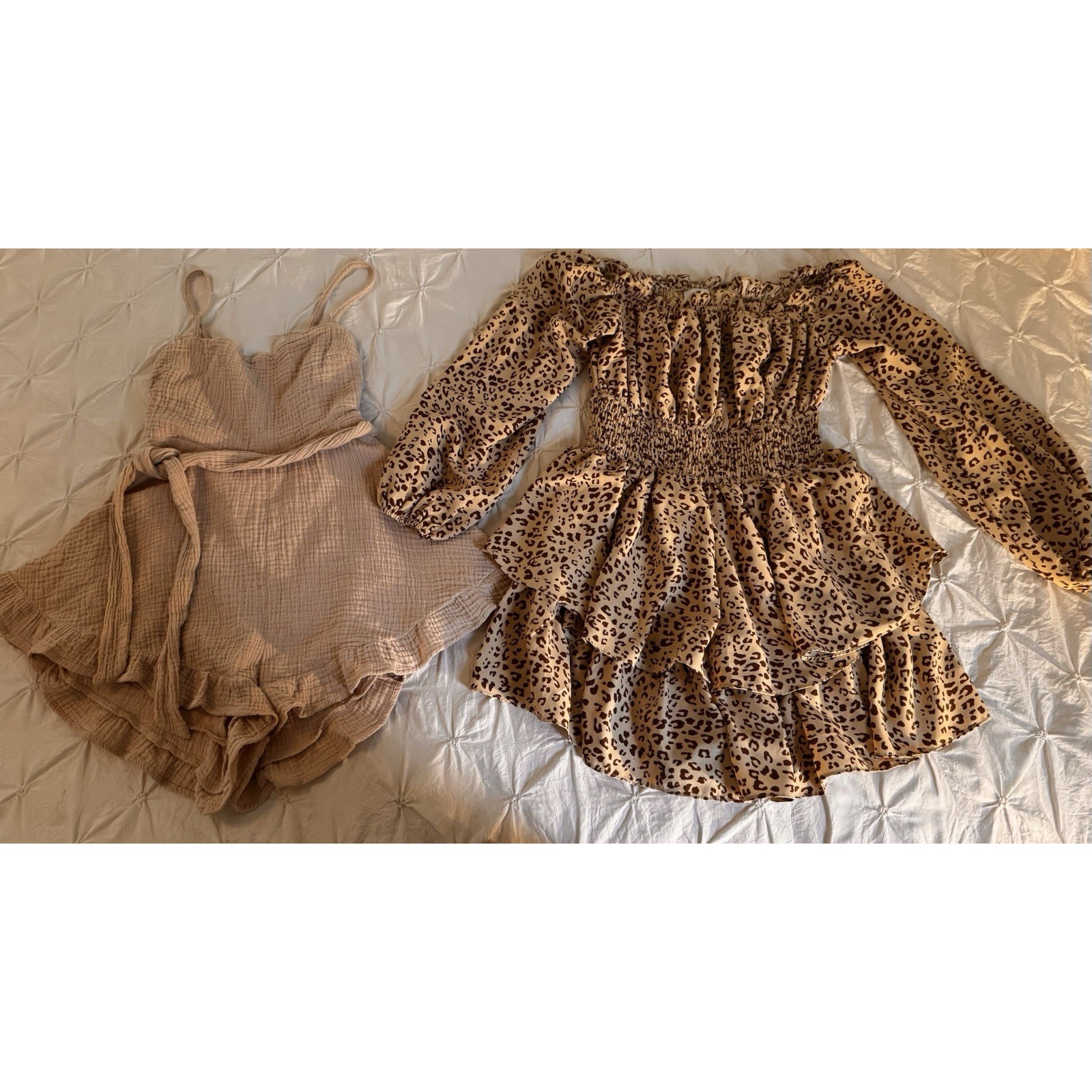 Petal And Pup 2 Romper Lot Womenâs Size 4